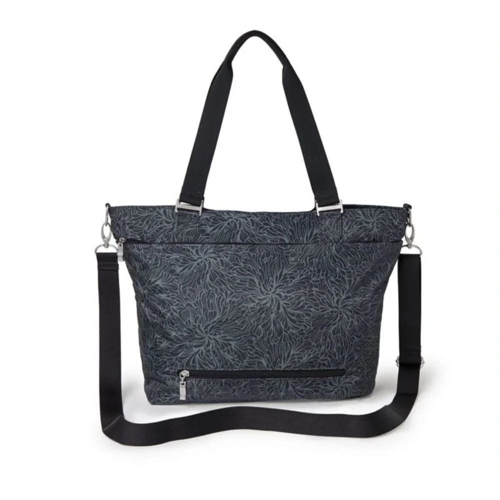 Baggallini Avenue Tote‎ Bag Midnight Blossom NWT